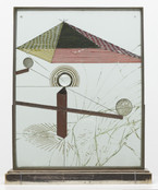 Marcel Duchamp. To Be Looked at (from the Other Side of the Glass) with One Eye, Close to, for Almost an Hour. Buenos Aires 1918
